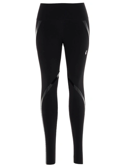 Shop Off-white Athleisure Leggings In Black