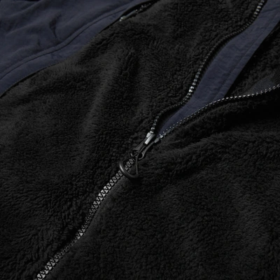 F.c. Real Bristol Sherpa Fleece Blouson In Black | ModeSens