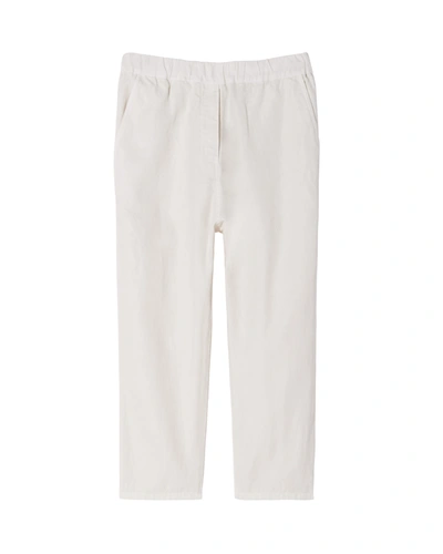 Shop Nili Lotan Casablanca Pant In Eggshell