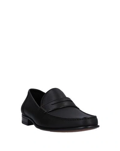 Shop A.testoni Loafers In Dark Brown