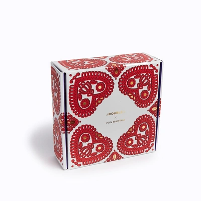 La Doublej X Von Bartha Miki Set Of Two Dessert Plates In Miki