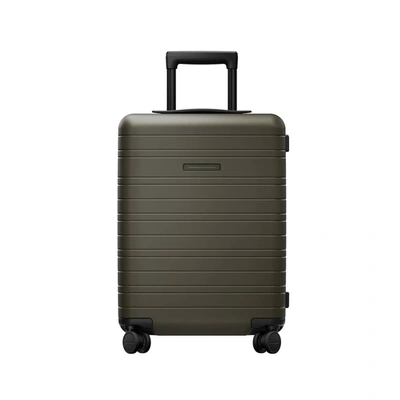 Shop Horizn Studios Hand Luggage Suitcase In Dark Olive