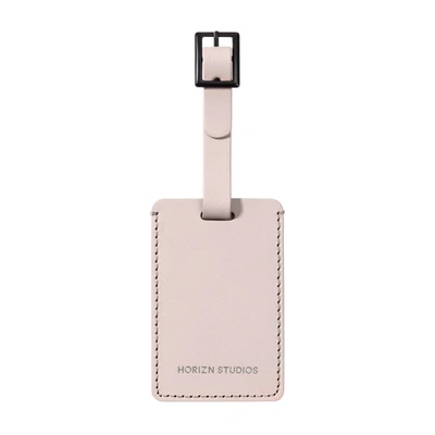 Horizn Studios Luggage Tag Luggage Accessories In Pale Rose