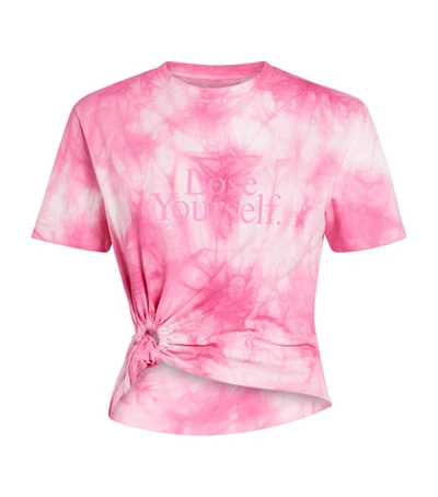 Shop Paco Rabanne Lose Yourself Tie-dye T-shirt