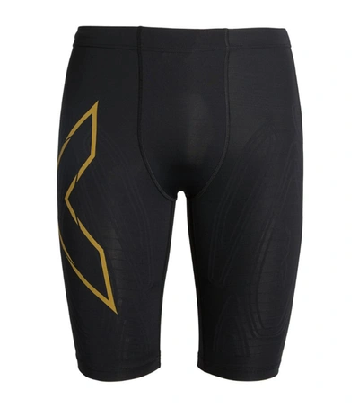 Shop 2xu Mcs Compression Running Shorts In Black