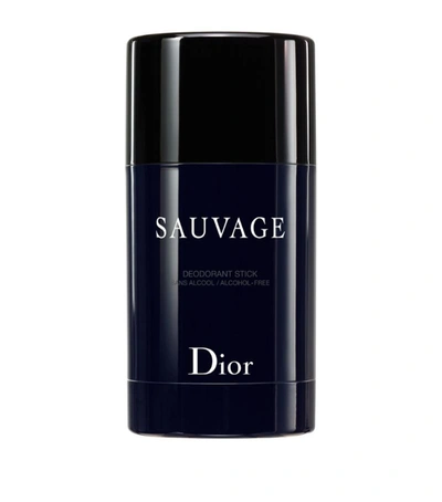 Shop Dior Sauvage Deodorant Stick 75g In Multi