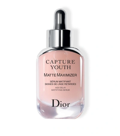 Shop Dior Capture Youth Age-delay Matte Maximizer Age-defying Mattifying Serum (30ml) In White