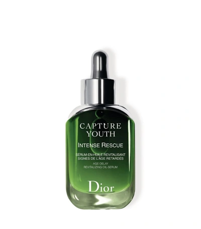 Shop Dior Capture Youth Intense Rescue Revitalizing Oil-serum (30ml) In White