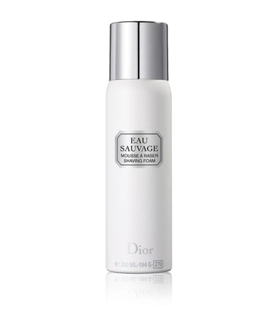 Shop Dior Eau Sauvage Shaving Foam (200ml) In Multi