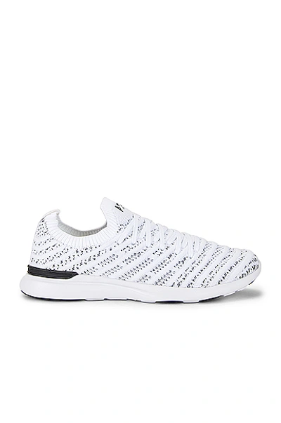 Shop Apl Athletic Propulsion Labs Techloom Wave Sneaker In White & Black