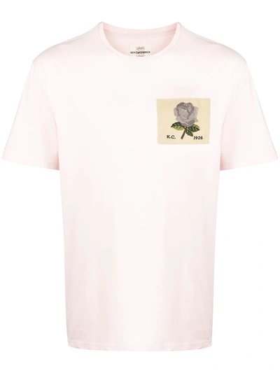 Shop Kent & Curwen 1926 Cotton T-shirt In Pink