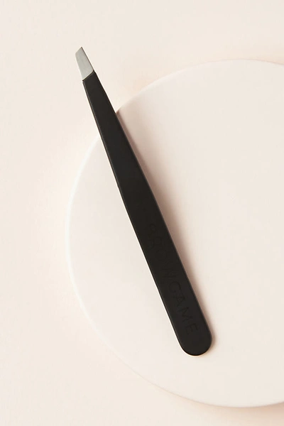 Shop Browgame Cosmetics Browgame Signature Slanted Tweezer In Black