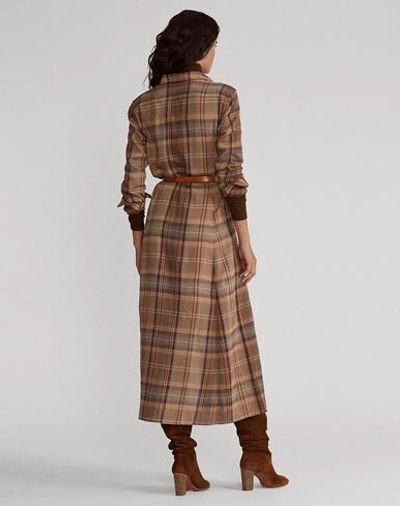 Shop Polo Ralph Lauren Long Dresses In Brown