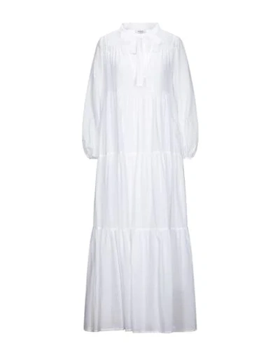 Shop Ottod'ame Long Dresses In White