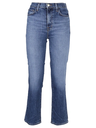 Shop J Brand Jules High Rise Straight Jeans In Metropole
