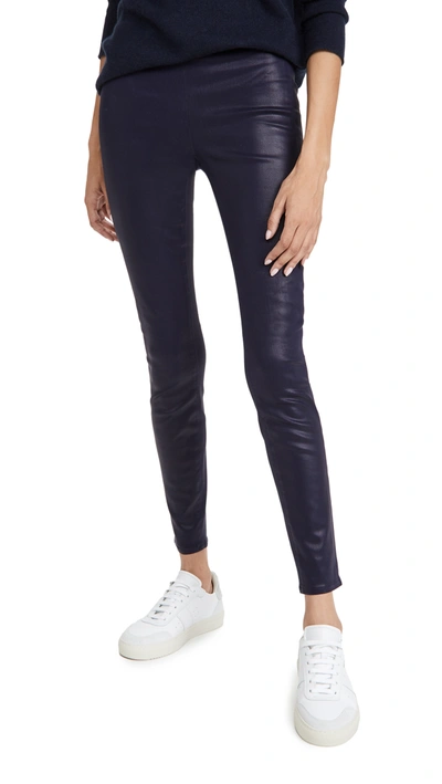 Shop L Agence Rochelle Pull On Jeans In Stargazer Coated