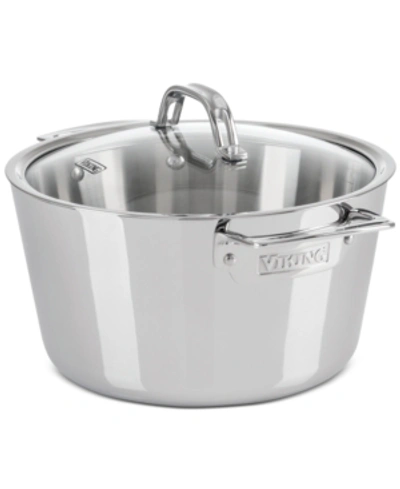 Shop Viking Contemporary 3-ply, 3.4-quart Stainless Steel Sauce Pan
