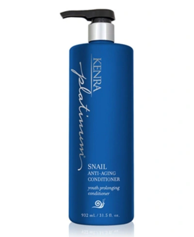 Shop Kenra Professional Platinum Snail Anti-aging Conditioner, 31.5-oz, From Purebeauty Salon & Spa