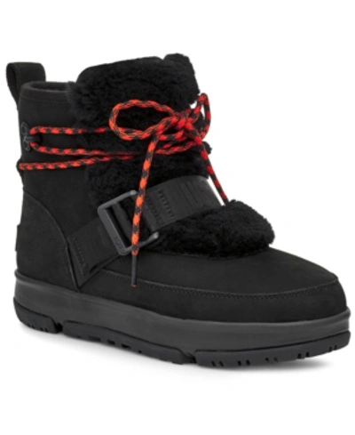 Shop Ugg Classic Weather Hiker Boots In Black