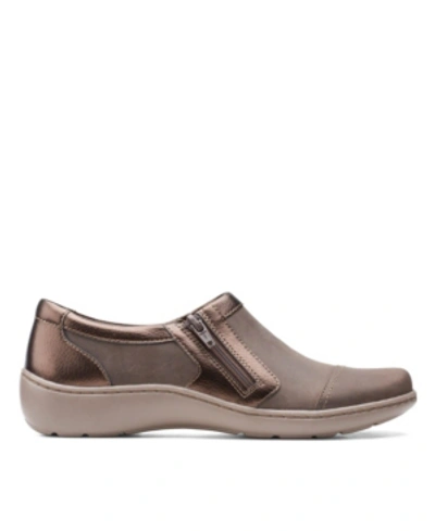 Shop Clarks Collection Women's Cora Giny Shoes Women's Shoes In Taupe
