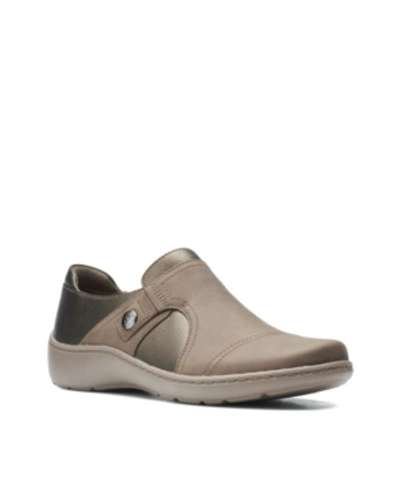 Shop Clarks Women's Collection Cora Poppy Shoes Women's Shoes In Light Brown