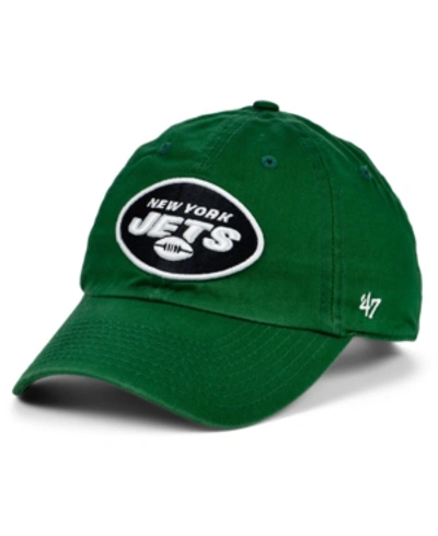 Shop 47 Brand New York Jets Clean Up Cap In Green