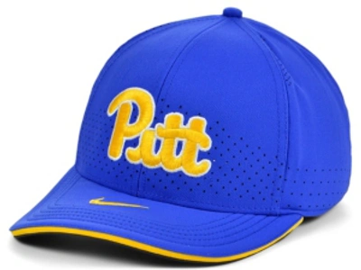 Shop Nike Pittsburgh Panthers Sideline Aero Flex Cap In Royalblue