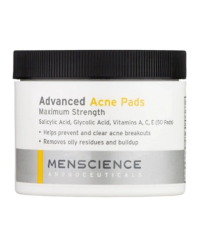 Shop Menscience Advanced Acne Pads Face & Body For Men, 50 Pads