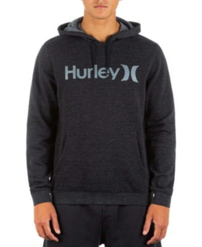 Shop Hurley Men's One And Only Pullover Hoodie In Black Heather