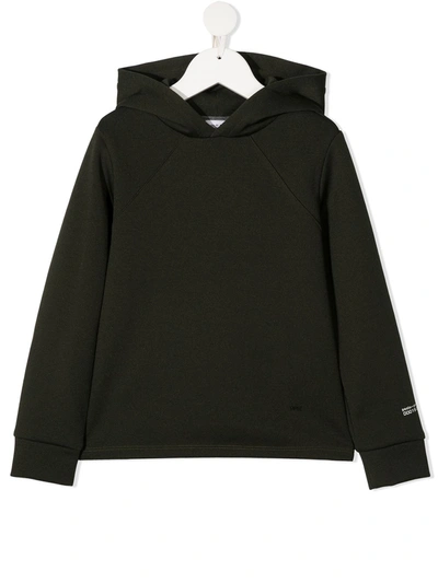 Shop Paolo Pecora Long-sleeve Hoodie In Green