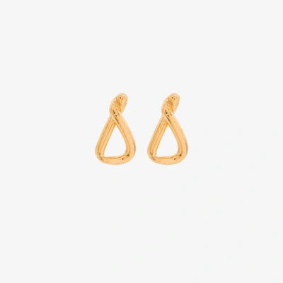 Shop Alighieri Gold-plated The Trembling Bough Earrings