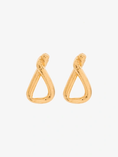 Shop Alighieri Gold-plated The Trembling Bough Earrings