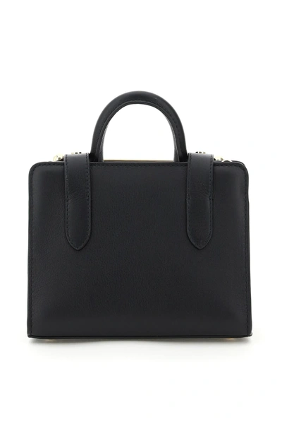Shop Strathberry Nano Tote Bag In Black