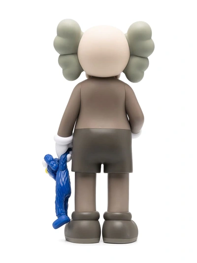 Shop Kaws Share Companion Figure In Grey