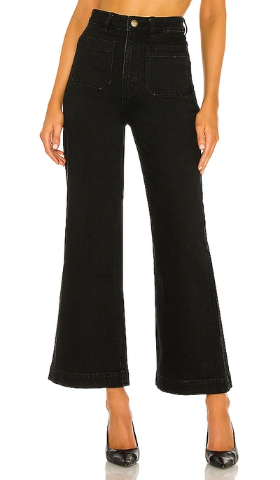 Rolla's Sailor Jean In Comfort Jet Black