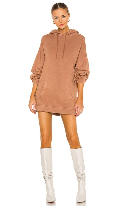 Shop Lovers & Friends Oversized Hoodie In Mocha Nude