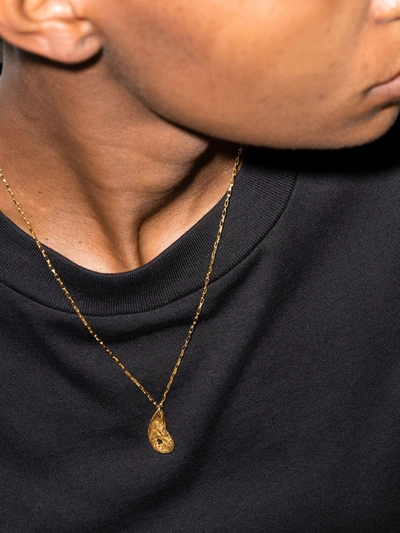 Shop Alighieri Gold-plated The Better Craftsman Necklace