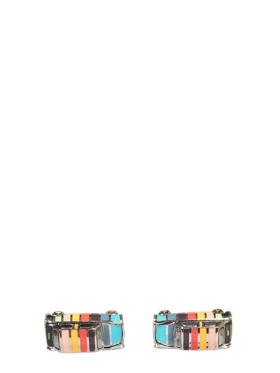 Shop Paul Smith Mini Car Cufflinks In Multicolor