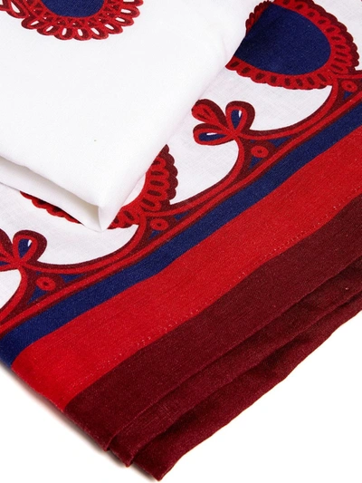 Shop La Doublej Embroidered Tablecloth (180x350) In White