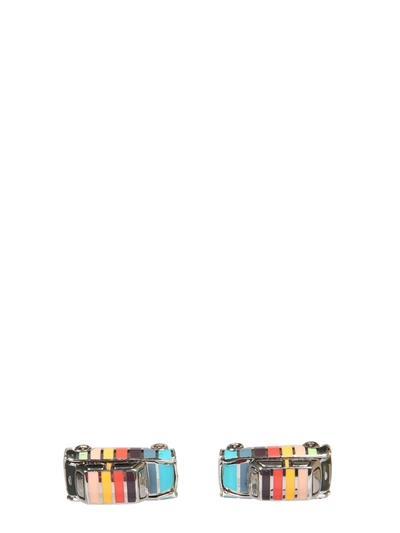 Shop Paul Smith Mini Car Cufflinks In Multicolour