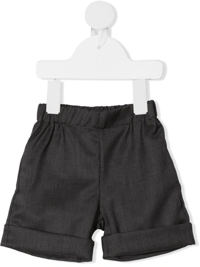 Shop La Stupenderia Slip-on Shorts In Grey