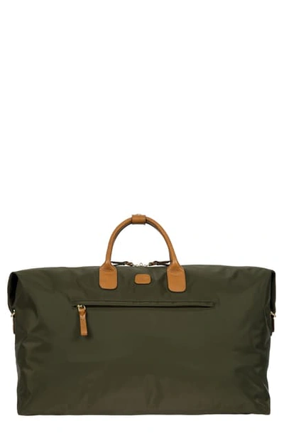 Shop Bric's X-bag Boarding 22-inch Duffle Bag In Olive