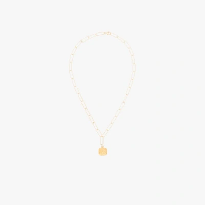 Shop Alighieri Gold-plated The Baby Infernal Storm Necklace