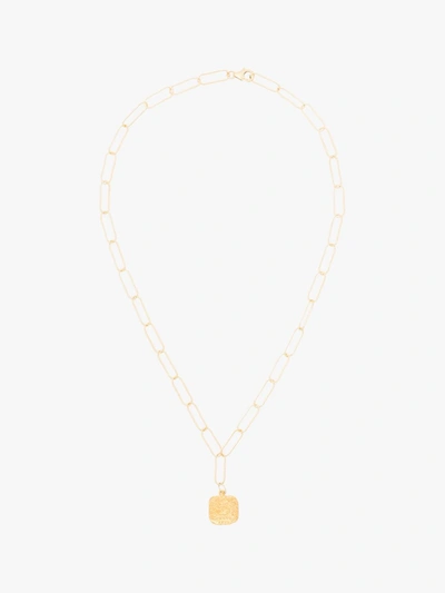 Shop Alighieri Gold-plated The Baby Infernal Storm Necklace