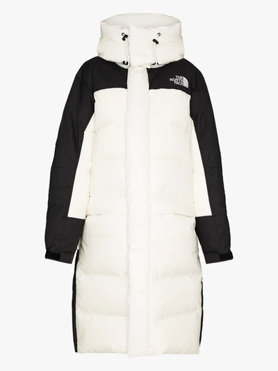 Shop The North Face Himalayan Puffer Coat In White