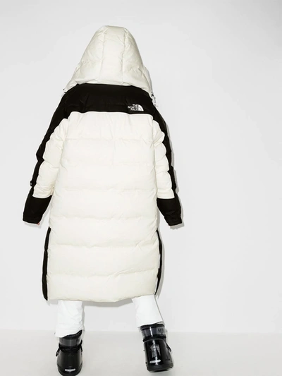 Shop The North Face Himalayan Puffer Coat In White