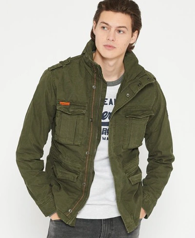 Superdry Classic Rookie Military Jacket In Green | ModeSens