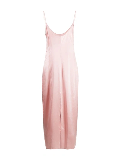 Shop La Perla Silk Long Slipdress In Pink