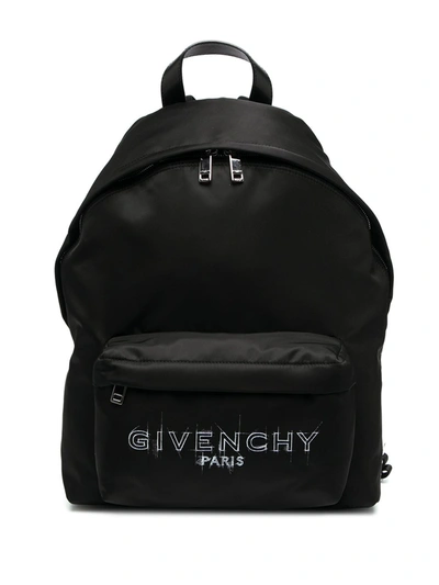 Shop Givenchy Urban Leather Backpack In Black