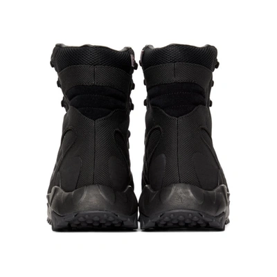 Shop Y-3 Black Notoma Boots In Black/black